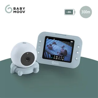 Babyphone mit Kamera YOO Roll von Babymoov in Hellblau – Produktfoto 2 von 3