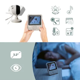 Babyphone mit Kamera YOO START by Babymoov in Beige, 22 × 7 × 10 mm – product photo 3 of 3