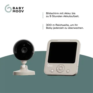 Babyphone mit Kamera YOO START by Babymoov in Beige, 22 × 7 × 10 mm – product photo 2 of 3