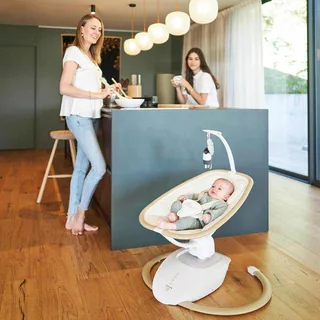 Babyschaukel Swoon Hoop 2.0 by Babymoov in Beige, 74 × 70,5 × 85 mm – product photo 2 of 2