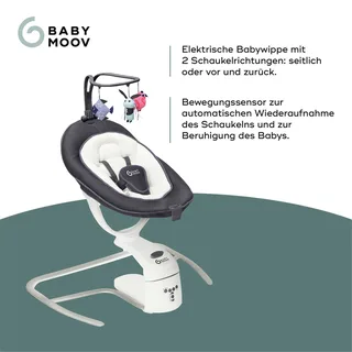Babyschaukel Swoon Motion by Babymoov in White, 72 × 65 mm – product photo 3 of 3