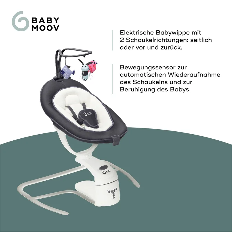 Babyschaukel Swoon Motion by Babymoov in White, 72 × 65 mm – product photo 3 of 3
