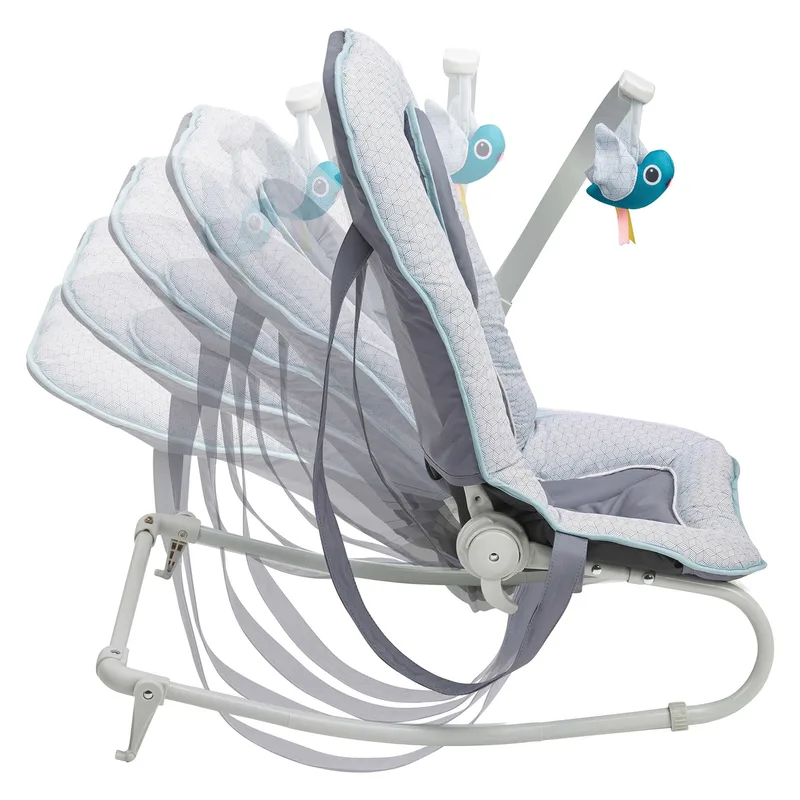 Babywippe Graphic von Babymoov in Weiß, 790 × 450 mm – Produktfoto 2 von 3