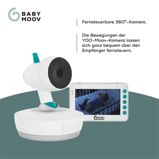 Digitales Babyphone mit Kamera YOO-Moov 360° by Babymoov in White, 150 × 150 mm – product photo 2 of 3