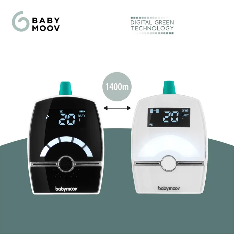 Digitales Babyphone Premium Care von Babymoov in Weiß, 61 × 60 mm – Produktfoto 3 von 3