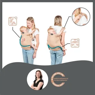 Draagzak Babymoov Evolutief Moov&Boost Beige Hazelnut by Babymoov – product photo 4 of 4