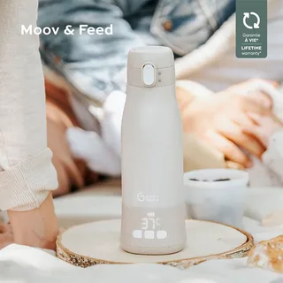 Moov & Feed Flessenwarmer - Sand by Babymoov in Beige – product photo 2 of 5