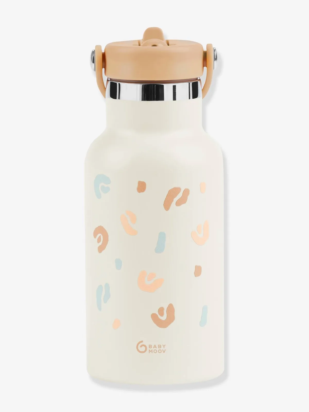 Roestvrijstalen fles Little Explorer beige by Babymoov – product photo