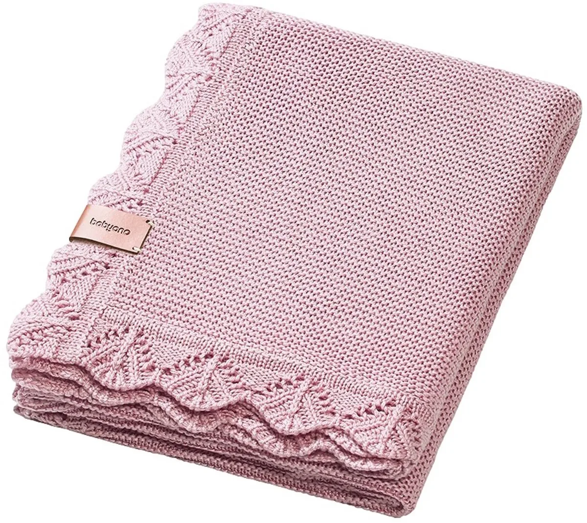 Bamboo 75 x 100 cm Wiegdeken by BabyOno in Pink – product photo