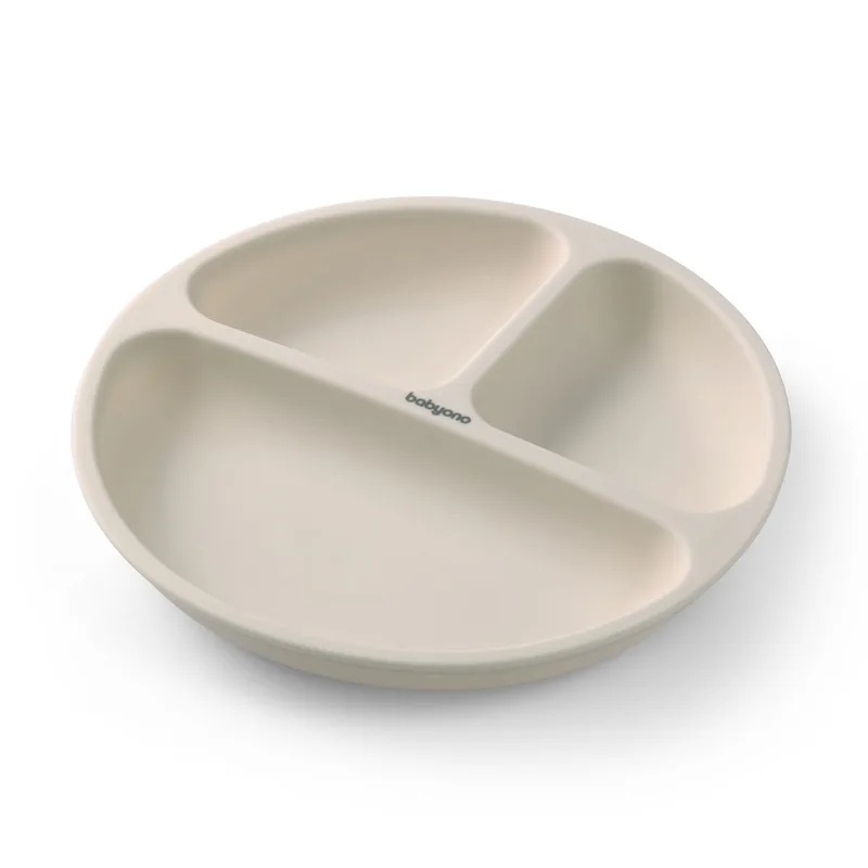 Bord met Zuignap Babyono Beige fra BabyOno – produktbillede