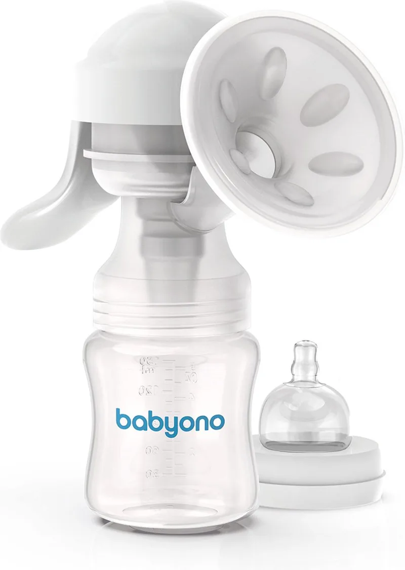 Borstkolf Kolfapparaat Handkolf von BabyOno in Weiß – Produktfoto