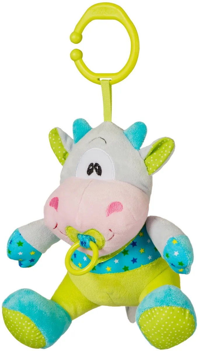 Kinderwagenhanger met Muziekdoosje - Zacht & Educatief de BabyOno en Multicolore – photo produit