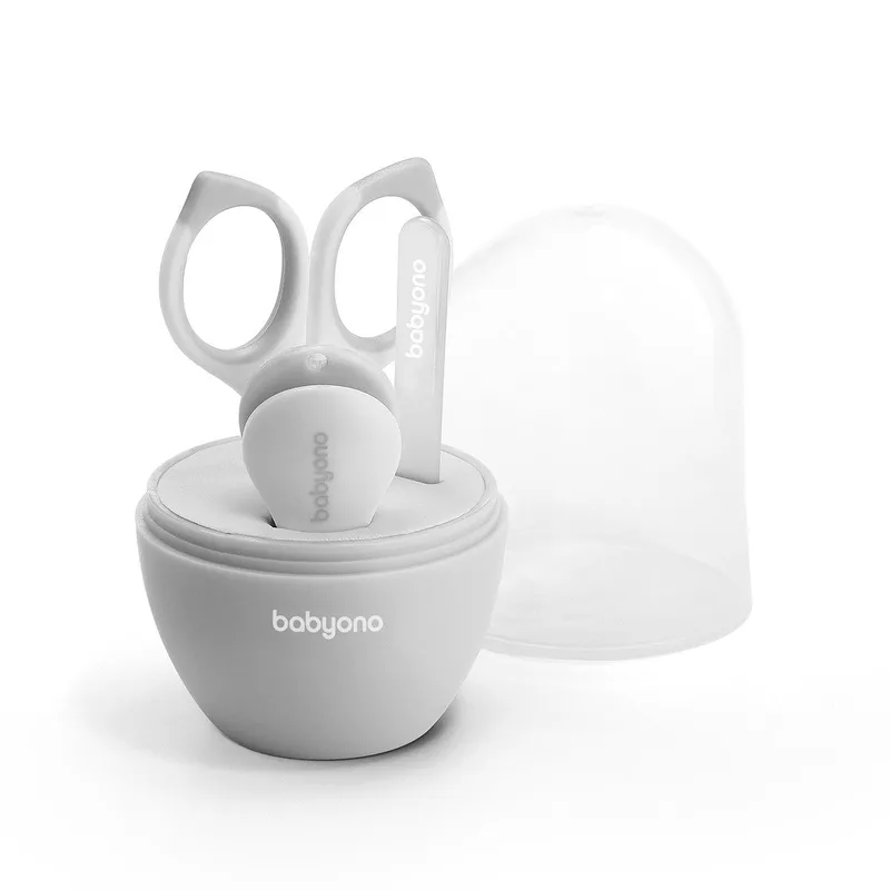 Manicureset Babyono Grijs van BabyOno – productfoto 2 van 3