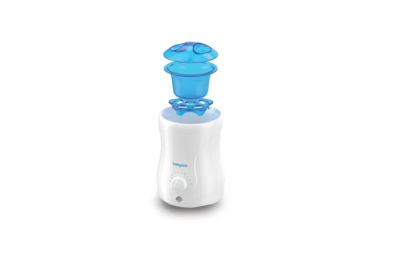 Natural Nursing Flessenwarmer en Sterilisator by BabyOno in Wit en blauw – product photo 2 of 4