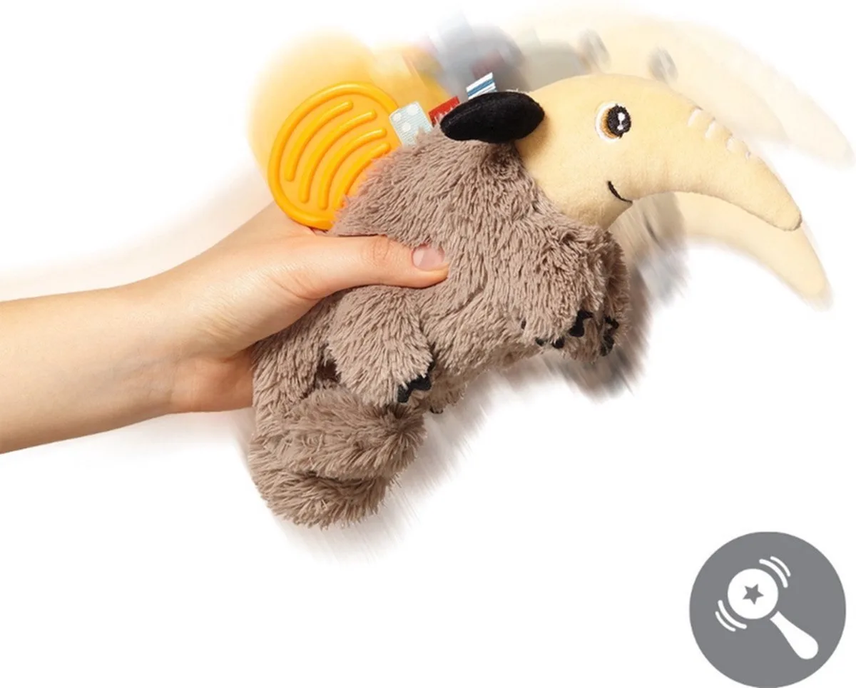 Siliconen Speenkoord van BabyOno in Beige – productfoto