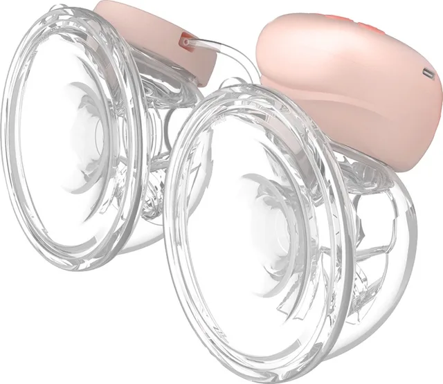 TWINNY dubbele draadloze borstkolf – handsfree elektrische borstkolf – wearable breast pump USB-C