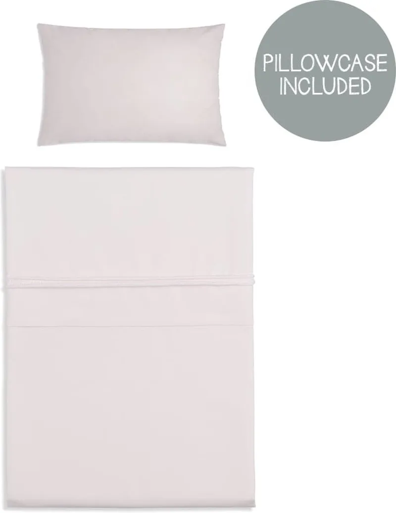 Baby dekbedovertrek ledikant - baby deken Soft Cotton - 100x135 cm by Baby's Only in Classic Roze – product photo