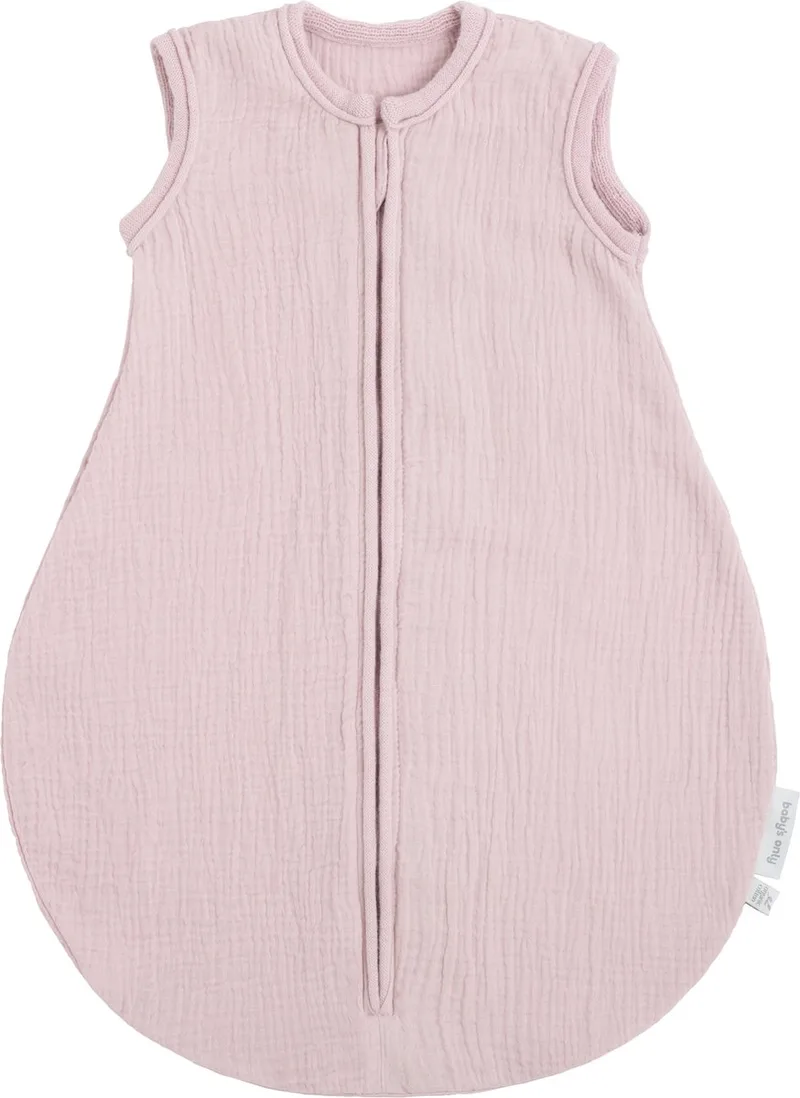 Baby slaapzak Fresh ECO - 70 cm - 3-6 maanden - 100% ecologisch katoen - 4 seizoenen de Baby's Only en Oud Roze – photo produit