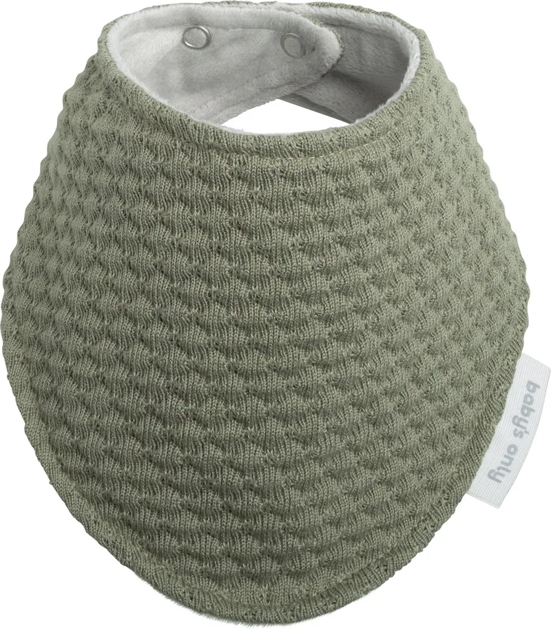 Bandana slab - Slabber - 0-8 maanden - Verstelbaar in twee maten de Baby's Only en Urban Green – photo produit