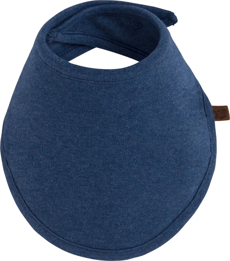 Bandana slab - Slabber Melange - 100% ecologisch katoen - 0-8 maanden - Verstelbaar in twee maten by Baby's Only in Jeans – product photo
