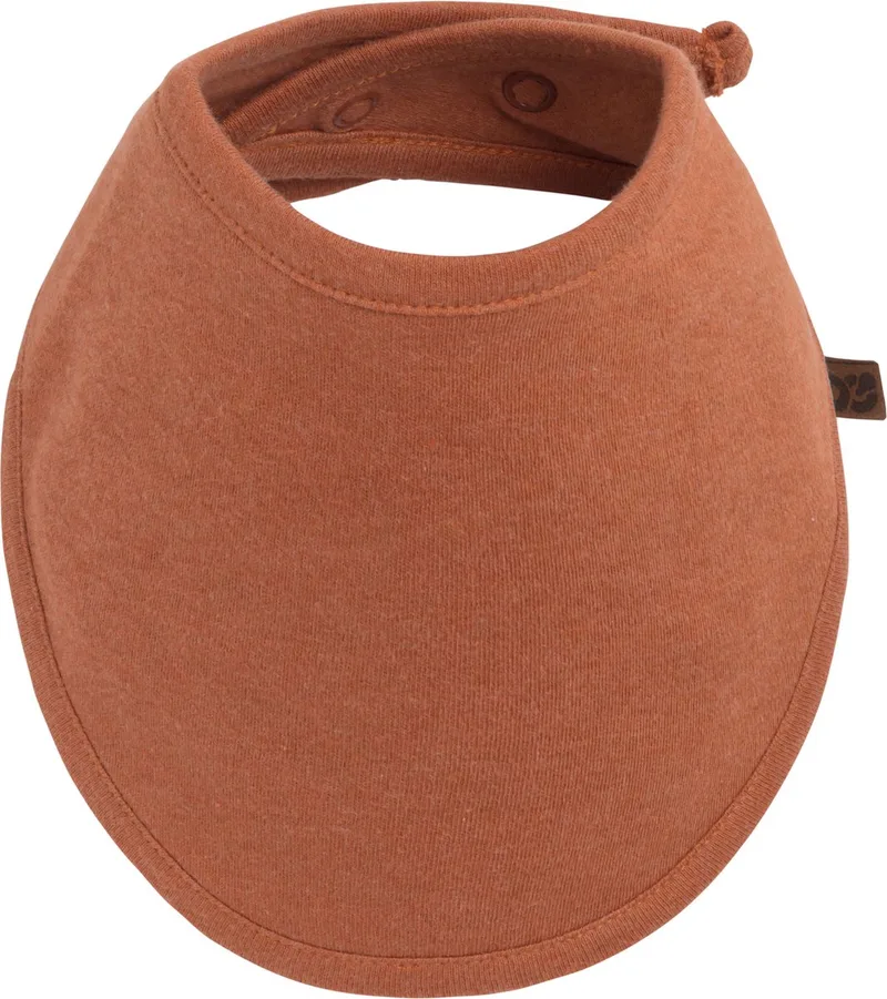 Bandana slab - Slabber Melange - 100% ecologisch katoen - 0-8 maanden - Verstelbaar in twee maten fra Baby's Only i Honey – produktbillede