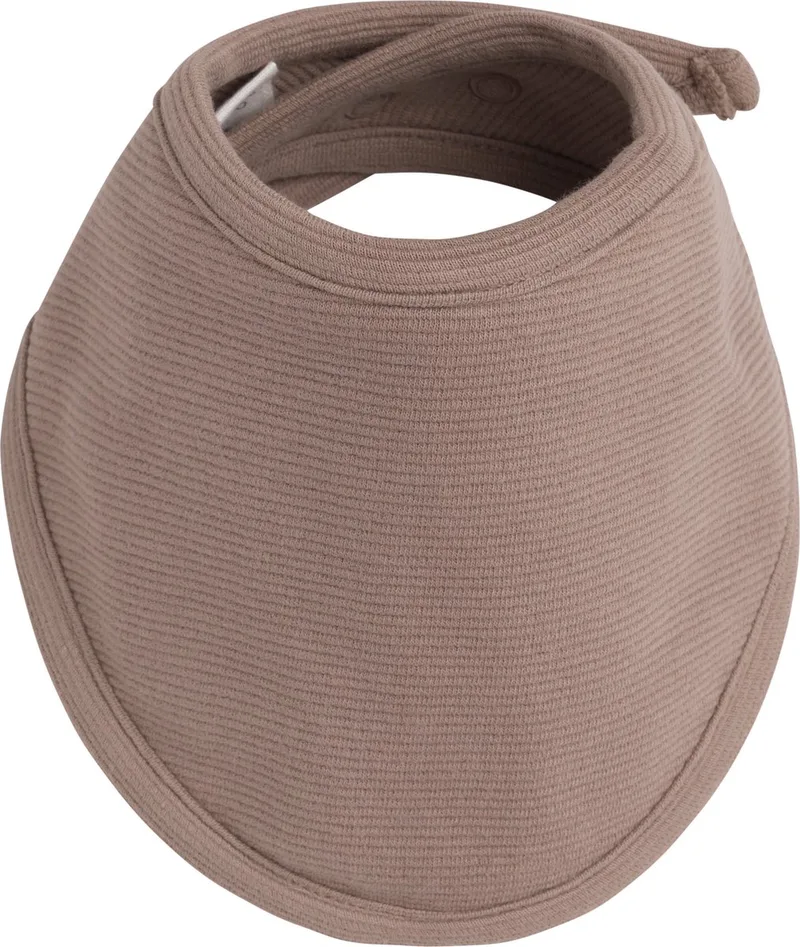 Bandana slab - Slabber Pure - 100% ecologisch katoen - 0-8 maanden - Verstelbaar in twee maten de Baby's Only en Mokka – photo produit