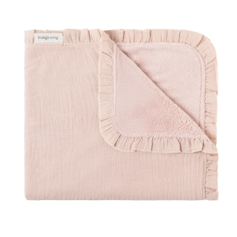 Deken Ledikant Baby's Only Calm Teddy Oud Roze by Baby's Only – product photo