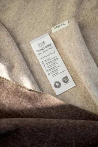 Deken Wieg Baby's Only Merino Fine Meadow Ecru by Baby's Only – product photo 2 of 2