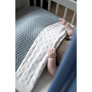 Fin Ledikantlaken - 120x150 cm van Baby's Only in Beige – productfoto 2 van 3