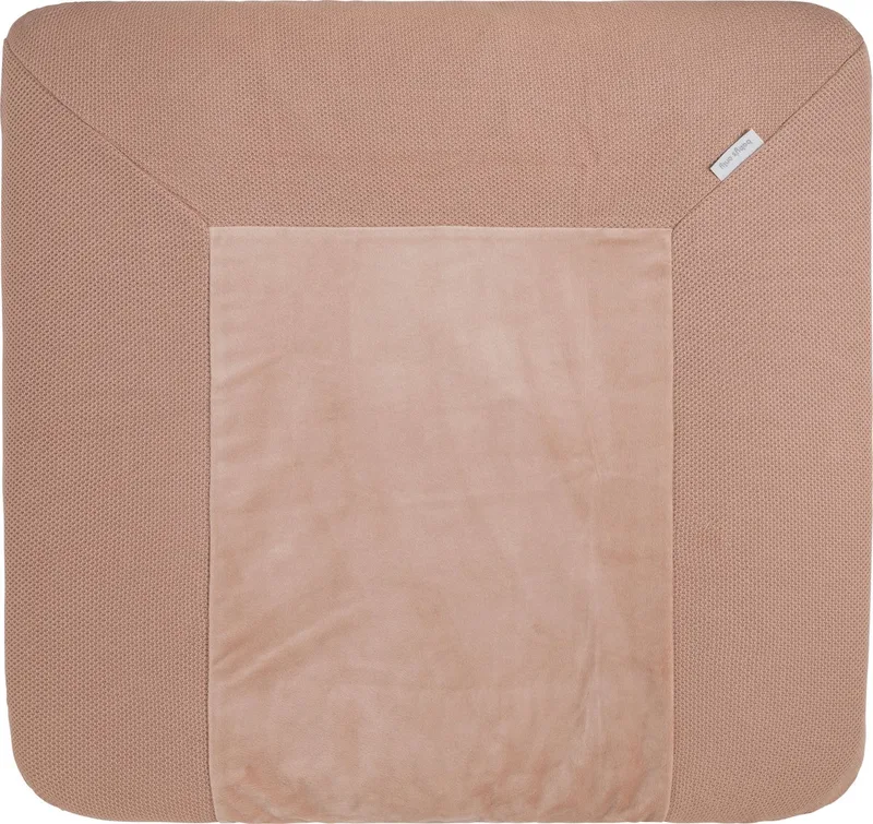 Gebreide baby aankleedkussenhoes - Waskussenhoes - Overtrek verzorgingskussen Classic - 75x85 cm van Baby's Only in Tuscany – productfoto