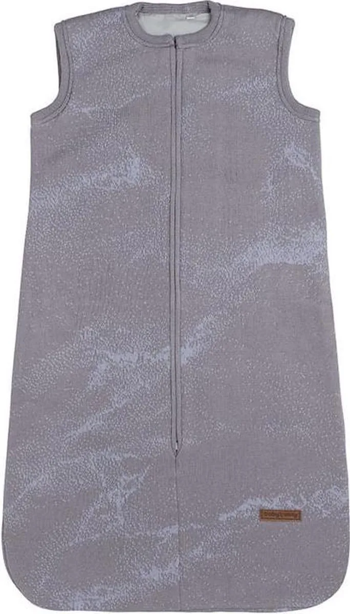 Gebreide baby slaapzak Marble - Cool Grey/Lila - 70 cm - 0-6 maanden - 4 seizoenen by Baby's Only in Cool Grey – product photo