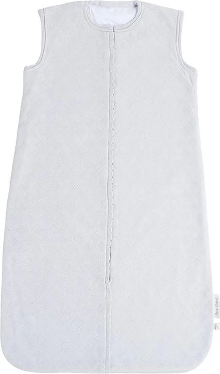 Gebreide baby slaapzak Reef - 90 cm - 6-18 maanden - 100% ecologisch katoen - 4 seizoenen by Baby's Only in Dusty Grey – product photo