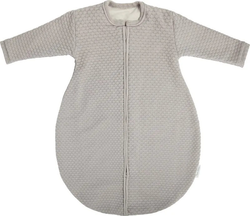 Gebreide baby slaapzak Sky - 60 cm - 0-3 maanden - Lange mouwen - 4 seizoenen de Baby's Only en Urban Taupe – photo produit