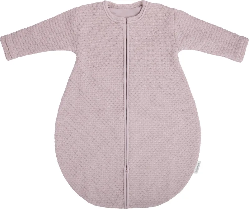 Gebreide baby slaapzak Sky - 70 cm - 0-3 maanden - Lange mouwen - 4 seizoenen de Baby's Only en Oud Roze – photo produit