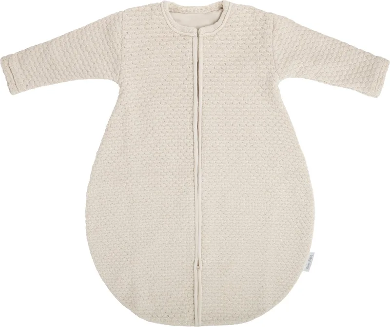 Gebreide baby slaapzak Sky - 70 cm - 0-3 maanden - Lange mouwen - 4 seizoenen fra Baby's Only i Warm Linen – produktbillede