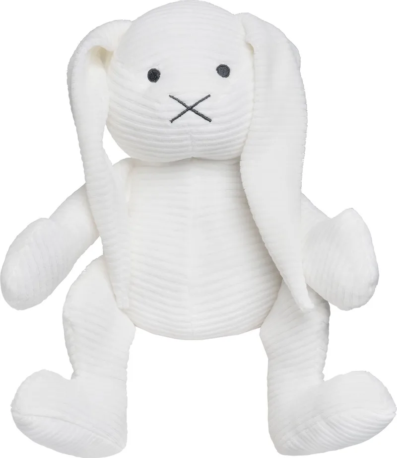 Knuffel konijn Sense - Knuffeldier - Baby knuffel - 25x25 cm - Baby cadeau de Baby's Only en Blanc – photo produit