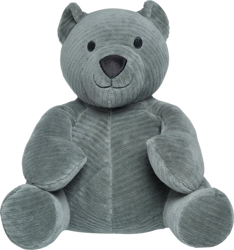 Knuffelbeer Sense - Teddybeer - Knuffeldier - Baby knuffel - 25x25 cm - Baby cadeau van Baby's Only in Zeegroen – productfoto