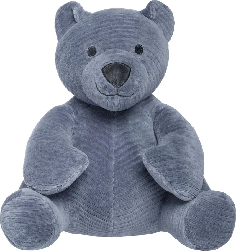Knuffelbeer Sense - Teddybeer - Knuffeldier - Baby knuffel - 25x25 cm - Baby cadeau by Baby's Only in Vintage Blue – product photo
