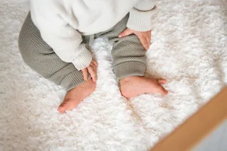 Ledikantdeken Snow - 100x135 cm van Baby's Only in Wolwit – productfoto 3 van 3