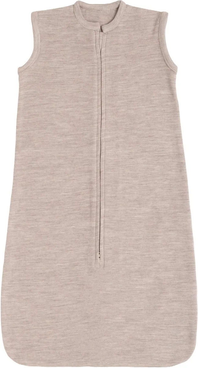 Merino Fine Meadow slaapzak - Babyslaapzak gemaakt van 100% Merinowol - Slaapzak voor baby's tussen 3-6 maanden - 4 Seizoenen - 70 cm de Baby's Only en Ecru – photo produit