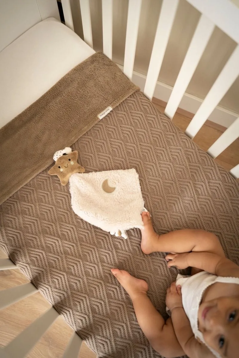 Sierra Ledikantdeken - Clay van Baby's Only in Bruin – productfoto 2 van 3
