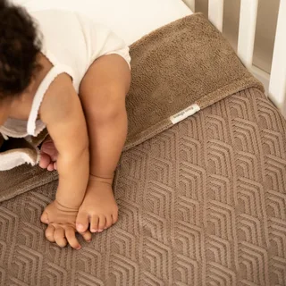 Sierra Wiegdeken - Clay by Baby's Only in Brown – product photo 2 of 2
