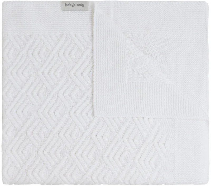 Sierra Wiegdeken - Wolwit by Baby's Only in White – product photo