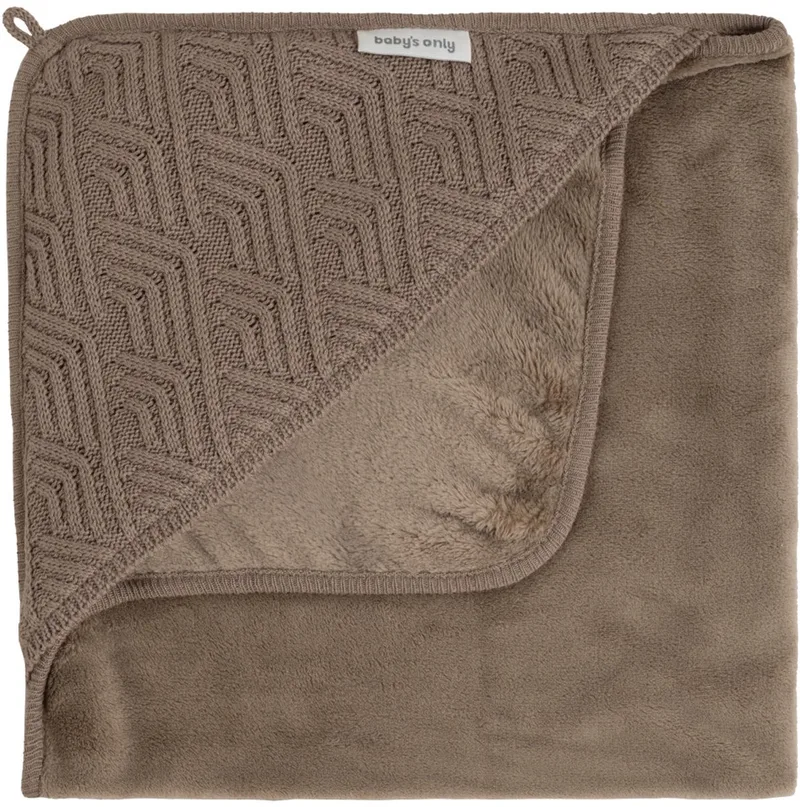 Sierra Wikkeldeken - Clay by Baby's Only in Brown – product photo 1 of 2