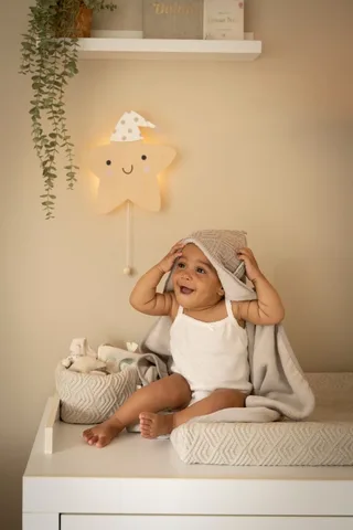 Sierra Wikkeldeken - Warm Linen by Baby's Only in Wit off white – product photo 3 of 3