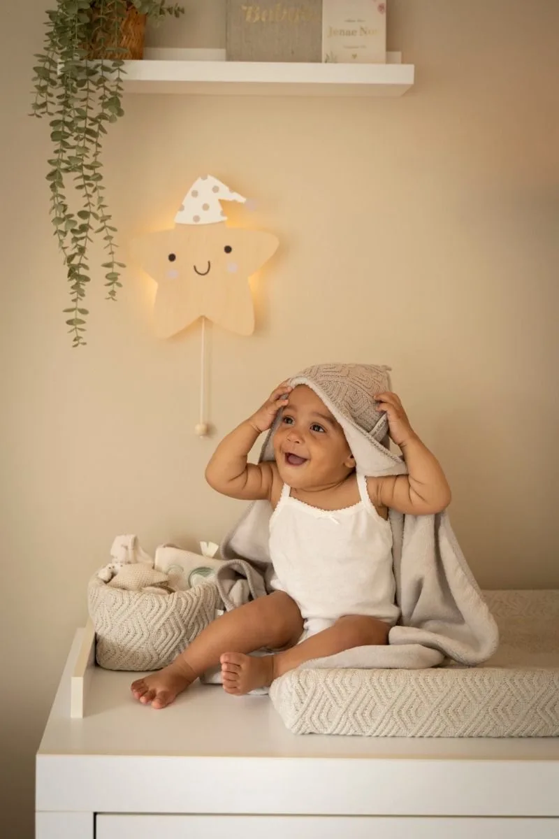 Sierra Wikkeldeken - Warm Linen by Baby's Only in Wit off white – product photo 3 of 3