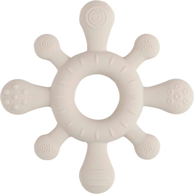 Siliconen baby bijtring - Bijtspeeltje blossom - Baby cadeau de Baby's Only en Warm Linen – photo produit