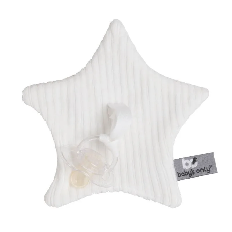 Speendoekje Baby's Only Sense Ster Wit fra Baby's Only – produktbillede