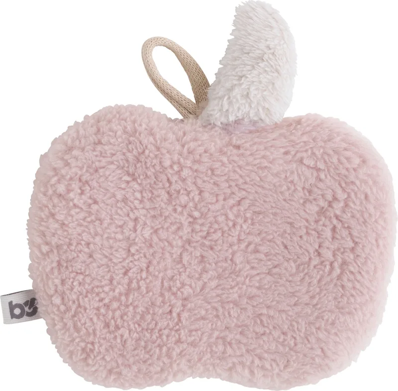 Speendoekje Cozy appel - Speenknuffel van Teddystof in appel-vorm by Baby's Only in Oud Roze – product photo