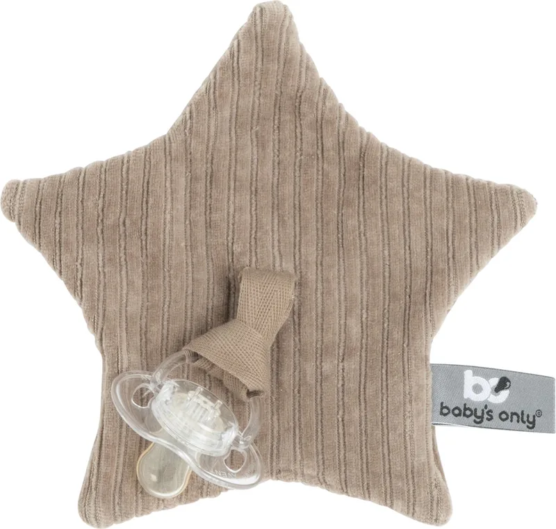 Speendoekje - Speenknuffel ster Sense de Baby's Only en Clay – photo produit